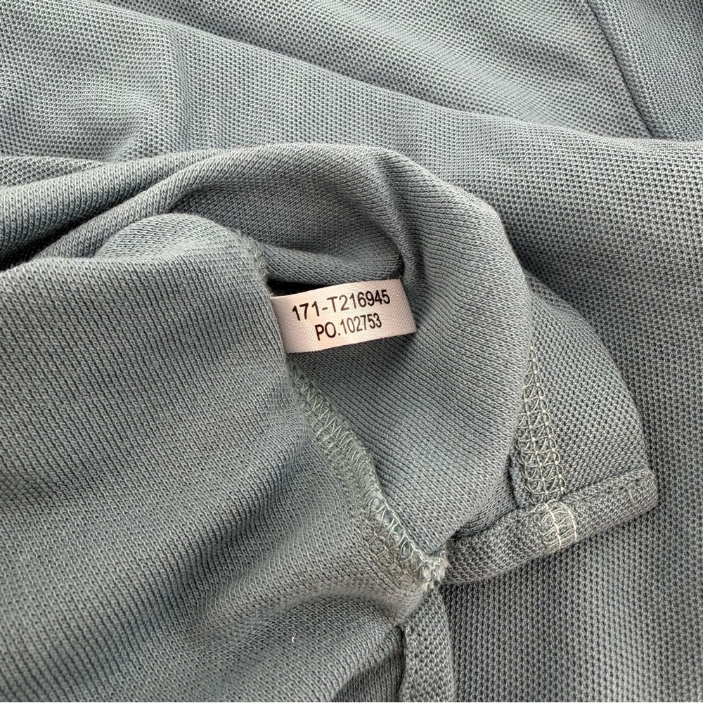 Tommy Bahama Men's Tropicool IslandZone Piqué Polo Shirt-Small- Color Polar Sky - Picture 7 of 10